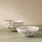 Fraktur Stoneware Cereal Bowl Sets