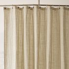 Gingham Printed Shower Curtain