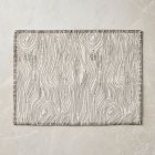 Lone Fox Faux Bois Placemat Sets