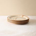 Lone Fox Faux Bois Salad Plate Sets