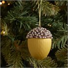 Lone Fox Felt Acorn Ornaments (Set of 3)