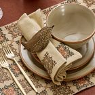 Lone Fox Folk Tapestry Napkin Sets