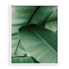 Tropical Leaves Framed Wall Art by Minted for West Elm