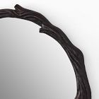 Lone Fox Faux Bois Wall Mirror