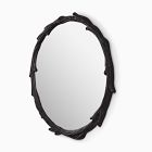 Lone Fox Faux Bois Wall Mirror