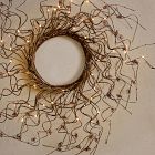 Lone Fox Faux Twisty Stick Wreath (28")
