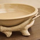 Lone Fox Woodland Deer Centerpiece Bowl