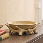 Lone Fox Woodland Deer Centerpiece Bowl