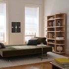 Custom Linen Cordless Roman Shade