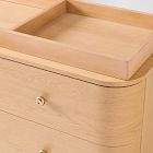Elio 6-Drawer Wide Dresser with Removable Topper (56")