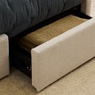 Emmett Tufted Side Storage Bed