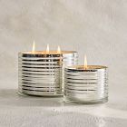 Peyton Crackle Mercury Filled Candles - Balsam Cedar