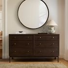 Siobhan Oak 6-Drawer Dresser (60")