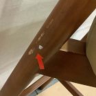 Open Box: Hyde Bar Stool (30") - Ludlow Leather Cumin, Cool Walnut