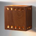 Laken Wood Sconce (6")