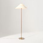 Tomlinson Leather Floor Lamp (59")