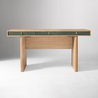 Cacius Leather Front Desk (60")