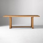 Fredrick Burl Inlay Top Dining Table (85")