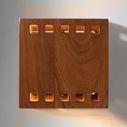 Laken Wood Sconce (6")