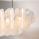 Ricci Glass Chandelier (38")