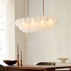 Ricci Glass Chandelier (38")