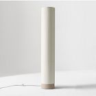 Tarver Ceramic &amp; Parchment Floor Lamp (35"&ndash;54")