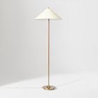 Tomlinson Leather Floor Lamp (59")