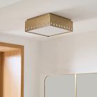 Zeke Metal Flush Mount (11")