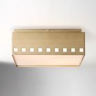 Zeke Metal Flush Mount (11")