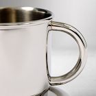Emma Chamberlain Stainless Steel Mug &amp; Button Saucer Set