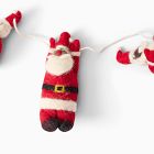 Felt Santas Garland