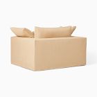 Harmony Modular Skirted Slipcover Apartment Loveseat (56")