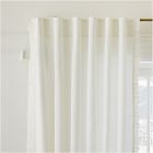 Ruffle Linen Light-Filtering Curtain