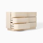 Solstice Painted Raffia 6-Drawer Dresser (60")