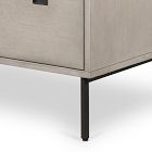 Iron &amp; Acacia 5-Drawer Dresser (36")