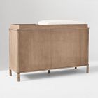 Gwyn 6-Drawer Wide Dresser with Removable Topper (56")