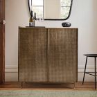 Locke Perforated Metal Cabinet (33")