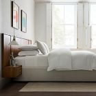 400-Thread-Count Organic Percale Duvet Cover &amp; Shams