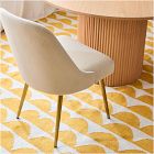Mid-Century Dining Chair - Metal Legs