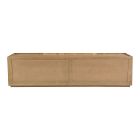 Modern Paneled Wood Media Console (72")