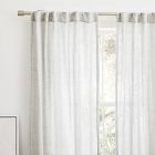 Oversized Adjustable Curtain Rod w/ Cylinder Finials - Brushed Nickel