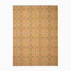 Pierce &amp; Ward Windowpane Check Handwoven Wool Rug