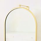 Swivel Mirror w/ Pinboard (13.25"W x 56"H)