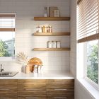 Port Douglas Floating Kitchen Shelf