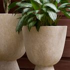 Colin King Ficonstone Indoor/Outdoor Pedestal Planters