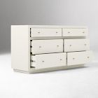 Mayson Painted Grasscloth 6-Drawer Dresser (60")