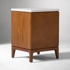 Parker Marble Mini Nightstand (16")