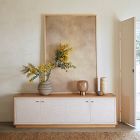 Gwyneth Linen Front Media Console (72")