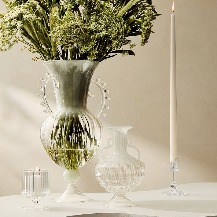 Solei Glass Vases, Borosilicate & Watertight