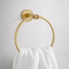 Modern Overhang Bathroom Hardware - Antique Brass
